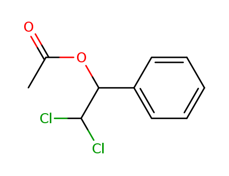 Benzenemethanol, a-(dichloromethyl)-, acetate