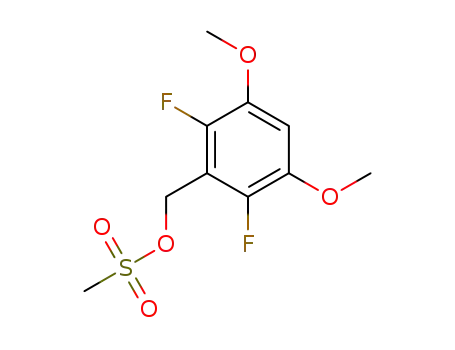 (2,6-difluoro-3,5-dimethoxyphenyl)methyl methanesulfonate