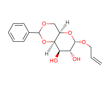 Allyl 4,6-O-benzylidene-alpha-D-glucopyranoside