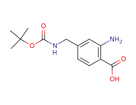 4-(BOC-AMINO)METHYL-3-AMINO-BENZOIC ACID