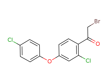 α-Bromo-1-[2-chloro-4-(4-chlorophenoxy)phenyl]ethan-1-one cas no. 906005-51-4 95%