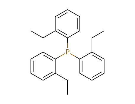 Molecular Structure of 50777-27-0 (Phosphine, tris(2-ethylphenyl)-)