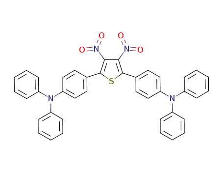 4,4'-(3,4-dinitrothiophene-2,5-diyl)bis(N,N-diphenylaniline)