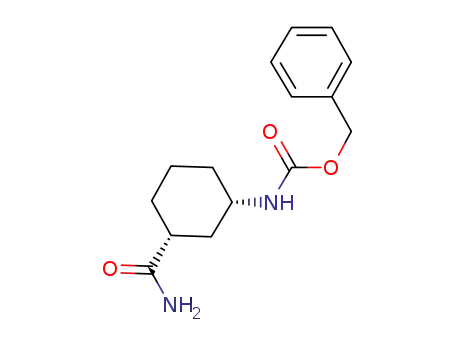 benzyl N-[(1S,3R)-3-carbamoylcyclohexyl]carbamate