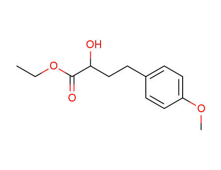 Benzenebutanoic acid, a-hydroxy-4-methoxy-, ethyl ester