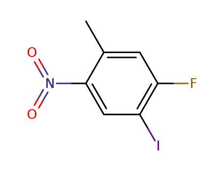 Molecular Structure of 259860-34-9 (2-Nitro-4-iodo-5-fluorotoluene)