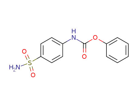 Molecular Structure of 41104-56-7 (PHENYL 4-(AMINOSULFONYL)PHENYLCARBAMATE)