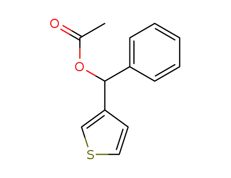 3-Thiophenemethanol, a-phenyl-, acetate