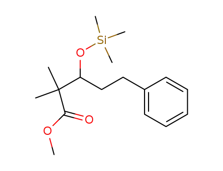methyl (4E)-2,2-dimethyl-5-phenyl-3-trimethylsilyloxypentanoate