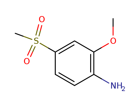 4-Methanesulfonyl-2-Methoxyaniline CAS No.41608-73-5