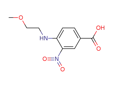 4-(2-메톡시-에틸아미노)-3-니트로-벤조산