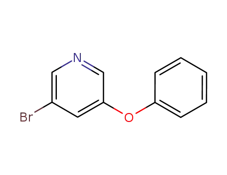 Molecular Structure of 28232-63-5 (3-Bromo-5-phenoxypyridine)