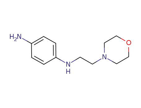 Molecular Structure of 56331-24-9 (1-N-[2-(morpholin-4-yl)ethyl]benzene-1,4-diamine)