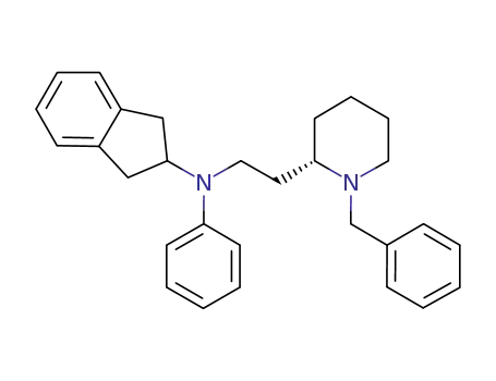 (S)-N-[2-(1-benzylpiperidin-2-yl)ethyl]-N-phenylindan-2-ylamine