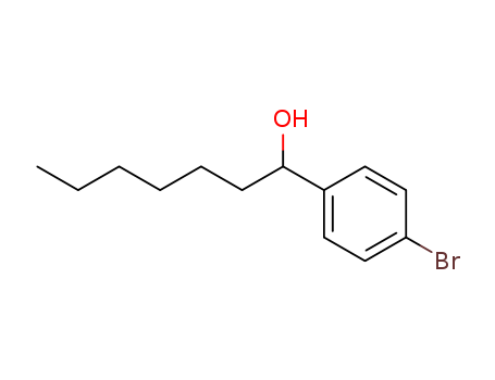 1-(4-bromophenyl)heptan-1-ol