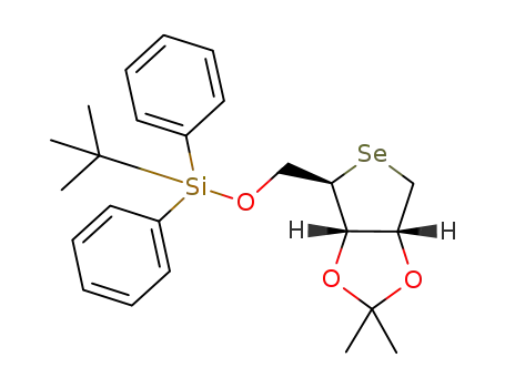 (3aS,4R,6aR)-tetrahydro-4-([(tert-butyl)dimethylsilyloxy]methyl)-2,2-dimethylselenopheno[3,4-d][1,3]dioxole
