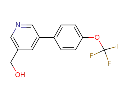 3-Pyridinemethanol, 5-[4-(trifluoromethoxy)phenyl]-