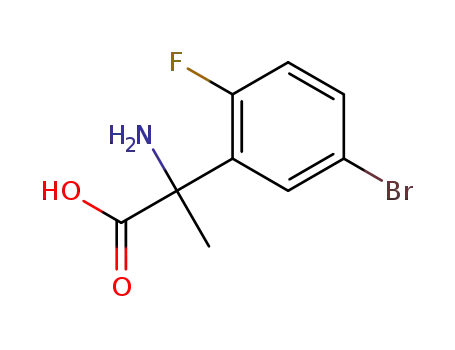 (RS)-2-amino-2-(5-bromo-2-fluoro-phenyl)-propionic acid