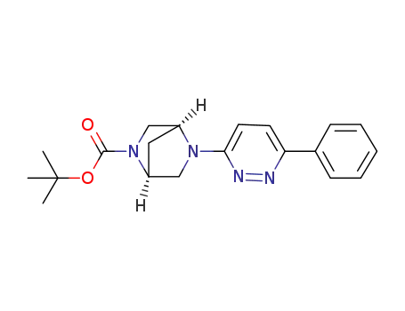 (1S,4S)-tert-butyl 5-(6-phenylpyridazin-3-yl)-2,5-diazabicyclo[2.2.1]heptane-2-carboxylate