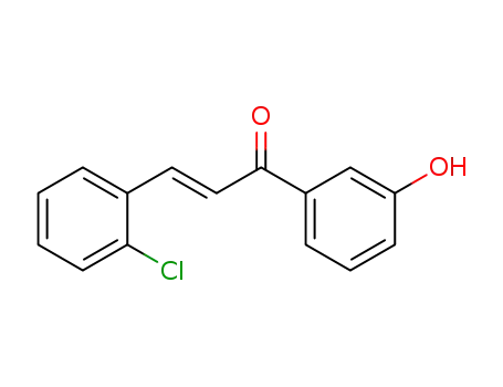 (E)-1-(3-hydroxyphenyl)-3-(2-chlorophenyl)prop-2-en-1-one