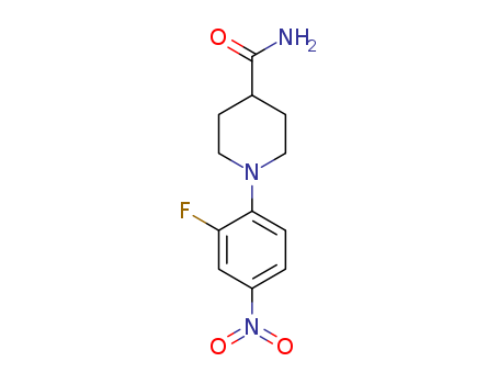 1-(2-FLUORO-4-NITROPHENYL)PIPERIDINE-4-CARBOXAMIDE