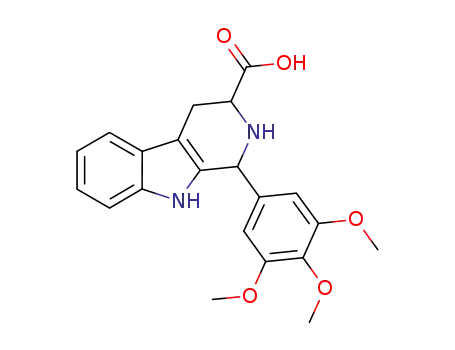 1-(3,4,5-trimethoxy)phenyl-1,2,3,4-tetrahydro-β-carboline-3-carboxylic acid