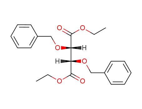 Molecular Structure of 113321-58-7 ((2S,3S)-diethyl 2,3-bis(phenylmethoxy)succinate)