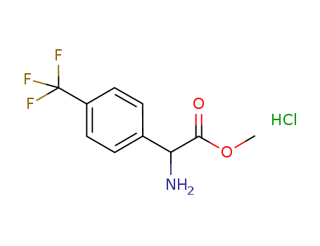 메틸아미노[4-(트리플루오로메틸)페닐]아세테이트 염산염