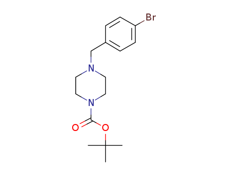tert-Butyl 4-(4-bromobenzyl)piperazine-1-carboxylate 844891-10-7