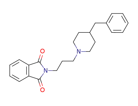 Molecular Structure of 198895-29-3 (1H-Isoindole-1,3(2H)-dione,
2-[3-[4-(phenylmethyl)-1-piperidinyl]propyl]-)