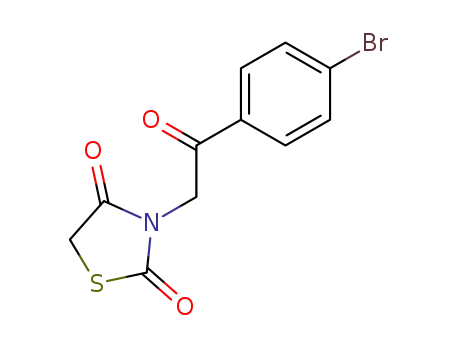 3-[2-(4-Bromophenyl)-2-oxoethyl]-1,3-thiazolidine-2,4-dione