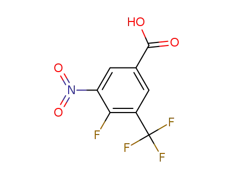 4-FLUORO-3-NITRO-5-(트리플루오로메틸)벤조산