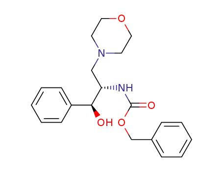 Carbamic acid,
[(1S,2S)-2-hydroxy-1-(4-morpholinylmethyl)-2-phenylethyl]-,
phenylmethyl ester