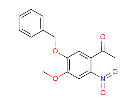 에타논, 1-[4-메톡시-2-니트로-5-(페닐메톡시)페닐]-