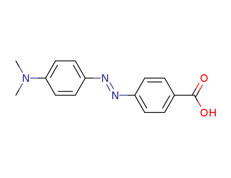 Benzoic acid,4-[2-[4-(dimethylamino)phenyl]diazenyl]- cas  6268-49-1