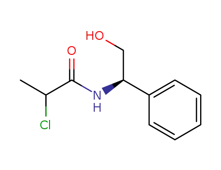 2-chloro-N-((R)-2-hydroxy-1-phenylethyl)propionamide