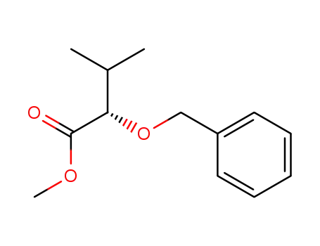 Butanoic acid, 3-methyl-2-(phenylmethoxy)-, methyl ester, (S)-