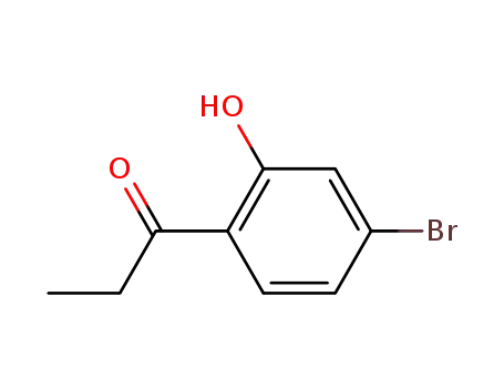 Molecular Structure of 17764-92-0 (1-(4-BROMO-2-HYDROXYPHENYL)-1-PROPANONE)