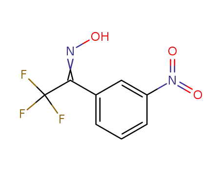 Molecular Structure of 220493-46-9 (Ethanone, 2,2,2-trifluoro-1-(3-nitrophenyl)-, oxime)