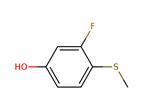 Phenol, 3-fluoro-4-(methylthio)-