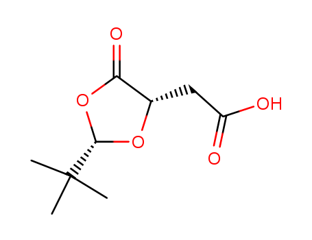 2-((2S,4S)-2-(tert-butyl)-5-oxo-1,3-dioxolan-4-yl)acetic acid