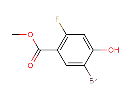 5-Bromo-2-fluoro-4-hydroxy-benzoic acid methyl ester