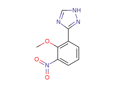 3-(2-methoxy-3-nitrophenyl)-4H-1,2,4-triazole