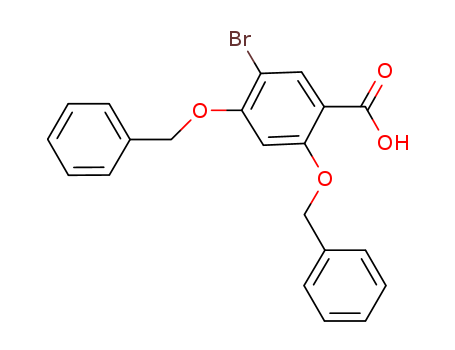 2,4-bis(benzyloxy)-5-bromobenzoic acid