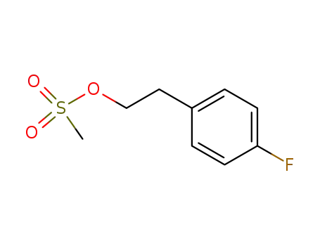 Molecular Structure of 40759-47-5 (1-(2-methanesulfonyloxyethyl)-4-fluorobenzene)
