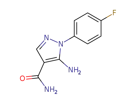 5-amino-1-(4-fluorophenyl)-1H-pyrazole-4-carboxamide