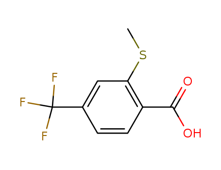 Methylthio-4-trifluoromethylbenzoic?acid