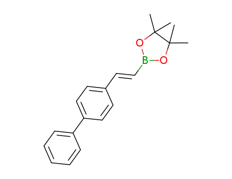 (E)-2-(2-([1,1′-biphenyl]-4-yl)vinyl)-4,4,5,5-tetramethyl-1,3,2-dioxaborolane
