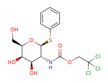 Phenyl 2-Deoxy-1-thio-2-(2,2,2-trichloroethoxyformamido)-beta-D-galactopyranoside