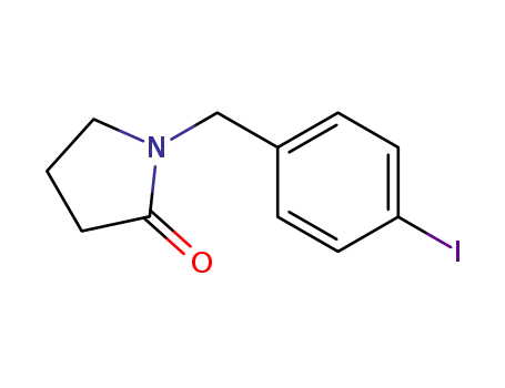 1-[(4-iodophenyl)methyl]-2-pyrrolidinone